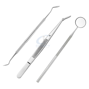 Kit Básico de Exploración Dental, Juego Completo de Instrumentos Dentales de Acero Inoxidable, Herramientas Manuales Profesionales para el Cuidado Bucal, Agarre Ergonómico - Product Image 6