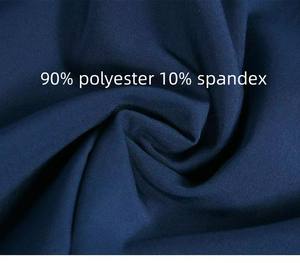 Pantalones cortos para correr para hombre, pantalones cortos deportivos elásticos transpirables de poliéster y LICRA, pantalones cortos de secado rápido de Color sólido de estilo básico, envío DDP - Product Image 6