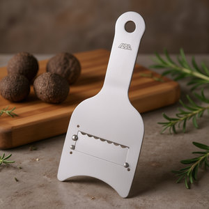 Cortador de trufas de acero inoxidable con cuchilla lisa, utensilio de cromo satinado 1233002 - Product Image 3