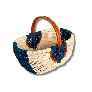 Customizable Natural RATTAN HARVEST <b>BASKET</b> PICNIC <b>BASKET</b> with Handle Rattan <b>Wicker</b> Picnic <b>Basket</b> with Handle Vietnam Crafts - Product Image 1