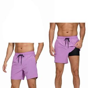 Short en maille de velours côtelé Joggers solides Fitness Athletic Workout Gym Caractéristiques écologiques - Product Image 4