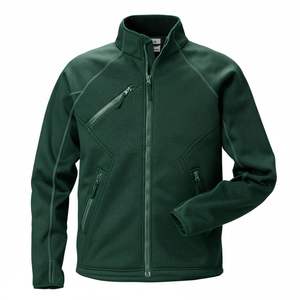 Chaqueta Softshell Texturizada para Hombre, Personalizable al por Mayor, Elástica, con Cremallera Completa, Resistente al Viento, Uniforme de Trabajo para Exteriores - Product Image 1