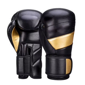 Gants de boxe professionnels d'entraînement en cuir véritable sur mesure de qualité supérieure gants de boxe d'entraînement de compétition vente en gros - Product Image 3