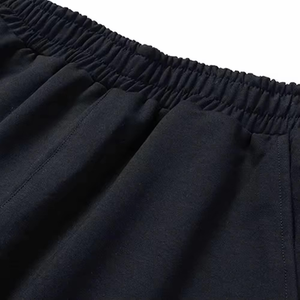 ชุดออกกำลังกายสีดำทันสมัยมีฮู้ดและกางเกงวิ่งแบบมีซิปเหมาะสำหรับใส่ไปยิม - Product Image 5