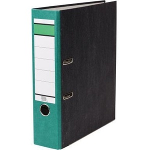 80mm DIN <b>A4</b> Binder 100% Recycled Paper Green File <b>Folder</b> Neutral Goods - Product Image 1