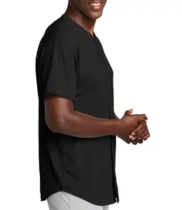 2025 Jersey de secado rápido personalizado para hombres Ropa de softbol y béisbol Tallas grandes Venta caliente Hecho en Pakistán - Product Image 2