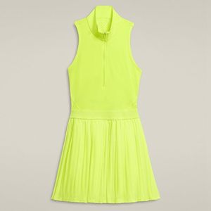 Women's Custom Pleated Tennis <b>Pickleball</b> Golf Workout Dresses with Built-in Shorts Breathable Fitness Bra Running Wear - Product Image 5