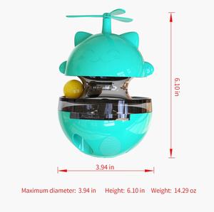 Juguete Giratorio para Gatos, Bola de Plástico Autoregenerable, Divertido y Ecológico - Product Image 5