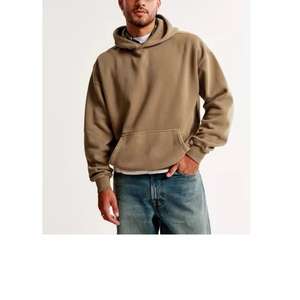 Sudadera con Capucha Extra Grande de Felpa Francesa 100% Algodón de Alta Calidad en Oferta, con Hombros Caídos y Diseño Personalizado para Invierno - Product Image 3