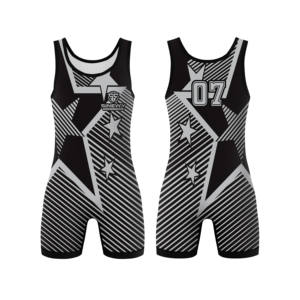 Nouveau design Wrestling Singlet Youth Athletic High Performance Wrestling Singlet for Training Men & Boys - Product Image 1