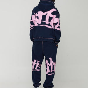 Marque privée Votre propre logo Bon matériel Personnalisé Prix pas cher Service ODM Survêtement imprimé pour homme - Product Image 3