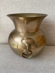 Jarrón de flores de metal para decoración del hogar para ocasiones simples de boda de mesa de sala de estar por decor Impex - Product Image 5