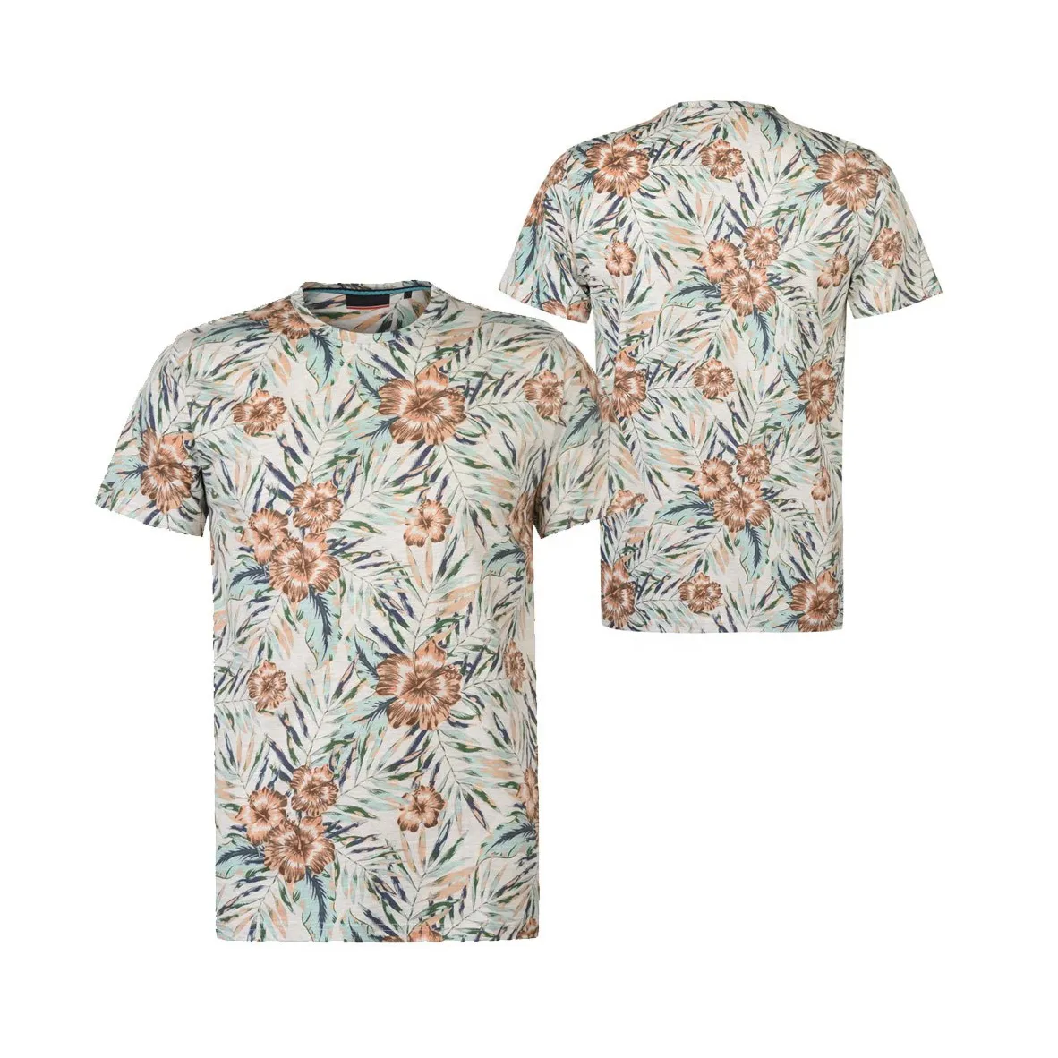 YLS Custom Printing Sublimation T Shirts Blank Men's Gym Quick Dry Plain Polyester Tshirt Sportswear Guangzhou