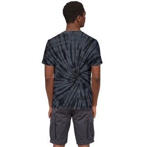 Multi Color Tie Dye T Shirts Hombres Ropa Adultos Desgaste transpirable Venta al por mayor de gran tamaño Personalizar Impresión Street Wear T Shirt - Product Image 3