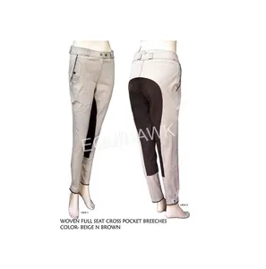Pantaloni da equitazione da donna di alta qualità Beige intelligenti di alta qualità nuovi pantaloni da equitazione da donna dal Design accattivante produttori di sport equini