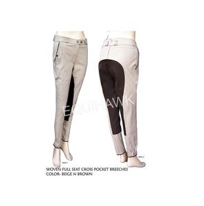 Pantalones de Montar a Caballo Ligeros de Spandex con Asiento de Silicona, Bolsillo Cruzado, Cintura Alta, Talla y Color Personalizables, Estilo Jodhpur - Product Image 1