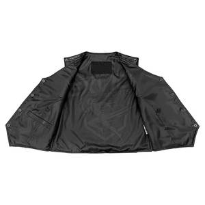 Chaleco de Cuero para Mujer de Alta Calidad OEM, Hecho a Medida, Transpirable y de Venta Caliente - Product Image 3