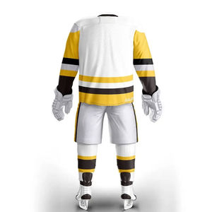 Uniformes ligeros de hockey sobre hielo de la mejor venta, diseño personalizado, últimos conjuntos de equipo OEM hechos en Pakistán para hombres - Product Image 6