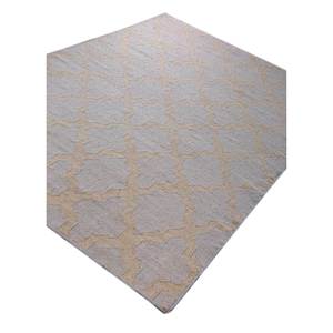 พรมปูพื้นอินดัสบาร์ รุ่น DWRM-138 สีเทาและดำ ลายทอเรียบแบบเรขาคณิตและนามธรรม รูปทรงสี่เหลี่ยมผืนผ้า ลายทาง สำหรับใช้ในบ้าน - Product Image 2