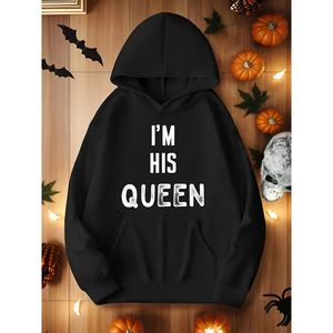 Kinitwear Otoño/Invierno para mujer Sudadera Jersey Un color Ocio Estándar Hecho en China - Product Image 1