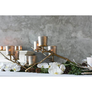Latest Aluminum <b>Candle</b> <b>Tea</b> <b>Light</b> <b>Candle</b> <b>Holder</b> for Table Centerpieces <b>Candle</b> <b>Holder</b> Durable Black Coated Trendy at Wholesale - Product Image 3