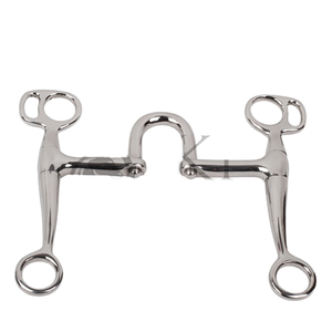 Nouveau mors à bride en acier inoxydable, mors à bride occidental, embout de mors à bride Mullen, mors à bride de haute qualité, OEM, vente chaude, équipement d'équitation - Product Image 1