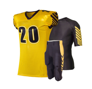 Épaulettes Vêtements de football américain Vêtements de sport Uniforme de pratique du football américain Ensemble de maillots à prix raisonnable à vendre - Product Image 3