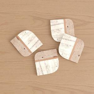 Heart Shape Marble and Wooden <b>Coaster</b> Set <b>Heat</b> Resistant Stylish Drink <b>Coasters</b> Gift Ready for Dining Coffee Table Decor - Product Image 4