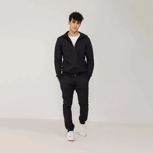 2025 vente en gros 100% coton personnalisé hommes fermeture éclair complète avec Vintage vierge bonne qualité fermeture éclair sweats à capuche pour unisexe - Product Image 3