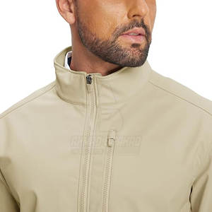 Veste de golf d'hiver pour homme avec col montant et logo frontal, design respirant et écologique pour l'entraînement en extérieur et l'usage quotidien - Product Image 3