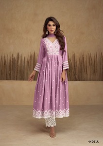 NEW DESIGNER NAYRA CUT <b>KURTI</b> - Product Image 5