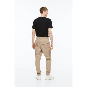 Pantalones de chándal deportivos informales para hombre con cintura alta Nueva tela Joggers y pantalones Bolsillos laterales Estilo de moda - Product Image 5