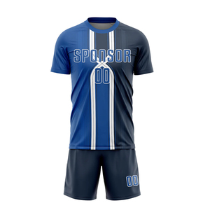 Tenue de football légère, simple, confortable, pour entraînement et matchs, matière respirante anti-UV et anti-humidité - Product Image 2