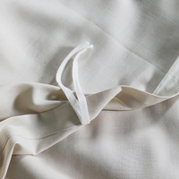 Housse de couette en coton de bambou, couleur personnalisée, certifiée OEKO, taille Queen, haute qualité, 300TC, ensemble de draps jetables