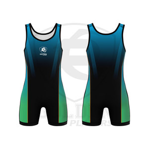 ชุดนักมวยปล้ำถักลายวินเทจระบายอากาศได้ดี แบรนด์ Golden Players แฟชั่นทันสมัย รับสั่งทำโลโก้ พิมพ์ลาย OEM - Product Image 1