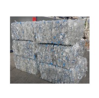 Flocons de bouteilles PET lavés à froid et à chaud / Déchets de plastique PET