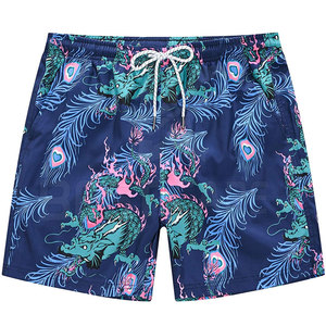 Pantalones cortos de playa para hombre de nuevo diseño de etiqueta privada 100% algodón de cintura media pantalones cortos calientes cierre de cordón ropa de playa de punto teñida lisa - Product Image 4