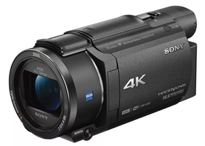 Cámaras de video Handycam FDR-AX53 4K NTSC/PAL negras de venta rápida - Product Image 4