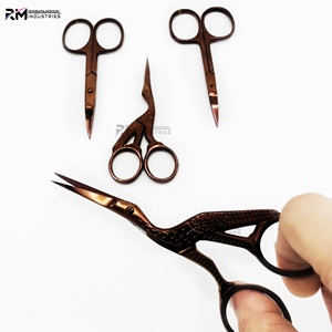 RMI <b>Mini</b> Nail Manicure Saloon Scissor Straight Stainless Steel Beauty Scissors Sharp Tip Nail Art Right-Handed Cuticle Nail - Product Image 2