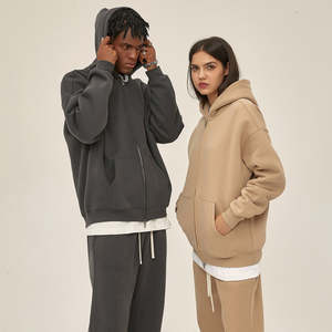 Premium 320 GSM Hoodies Heavyweight Coton Unisexe Sweats Confortable Élégant Casual Wear Durable Usine En Gros - Product Image 6