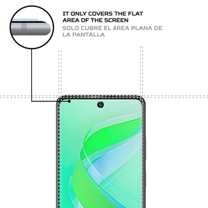 ANTISHOCK <b>Screen</b> Protector for Infinix Smart 8 Plus Premium Durable <b>Cover</b> to Safeguard Your Device's Display - Product Image 4