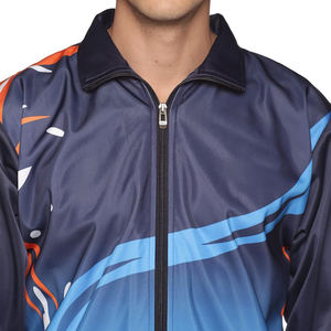 Logo personnalisé Hommes Costumes Slim Fit En gros Blanc Survêtement Jogging Costumes De Sport Running Gym Polyester Survêtements Ensembles Pour Hommes - Product Image 5