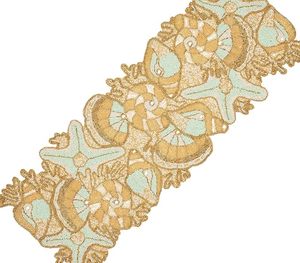 พรมปูรองจานผ้าปูรองจานผ้าปูรองจานผ้าปูรองจานแฟนซีตกแต่งงานคริสต์มาสทำมือสำหรับงานแต่งงาน - Product Image 5