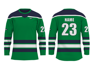 Jersey de Hockey Transpirable de Alta Calidad con Logotipo Personalizado, Uniforme Sublimado para Adultos, Ropa de Hockey sobre Hielo 100% Poliéster Unisex - Product Image 1