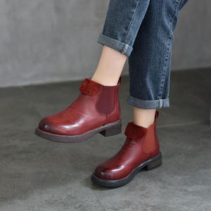 รองเท้าบูทสูงเหนือเข่าแบบมีซิปสำหรับผู้หญิง สวมใส่ง่าย สไตล์ลำลอง - Product Image 1