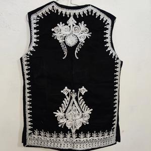 Mens Afghan Traditional Cultural Handmade <b>Waistcoat</b> Sleeveless Ethnic Vest Classic Design Summer Casual Workwear <b>Wedding</b> - Product Image 2
