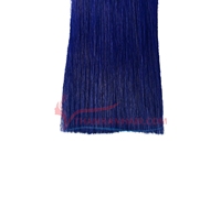 Ekstensi rambut Remy Virgin Vietnam One Piece lurus tulang gelap biru mesin temperatur tinggi tenun rambut pakan ganda