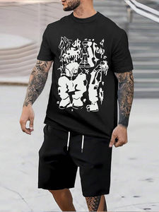 เสื้อยืดคอตตอนทันสมัยสำหรับผู้ชายผู้หญิงสวมใส่ในฤดูร้อนลำลองผ้านิ่มแขนสั้นปรับแต่งได้สำหรับการสั่งซื้อจำนวนมากและขายปลีก - Product Image 2