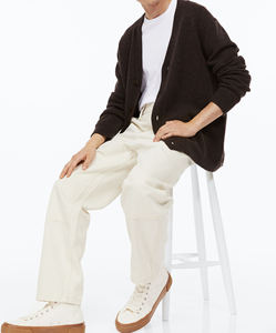 Nuevos pantalones de mezclilla no rasgados azules oscuros sólidos superelásticos casuales de moda para hombre, pantalones vaqueros ajustados para hombre - Product Image 3