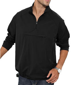 Custom Autumn Men's Half Zip Clothes Lightweight 1/4 Zip Pullover Long Sleeve Golf Quarter Zip Pullover - Product Image 1